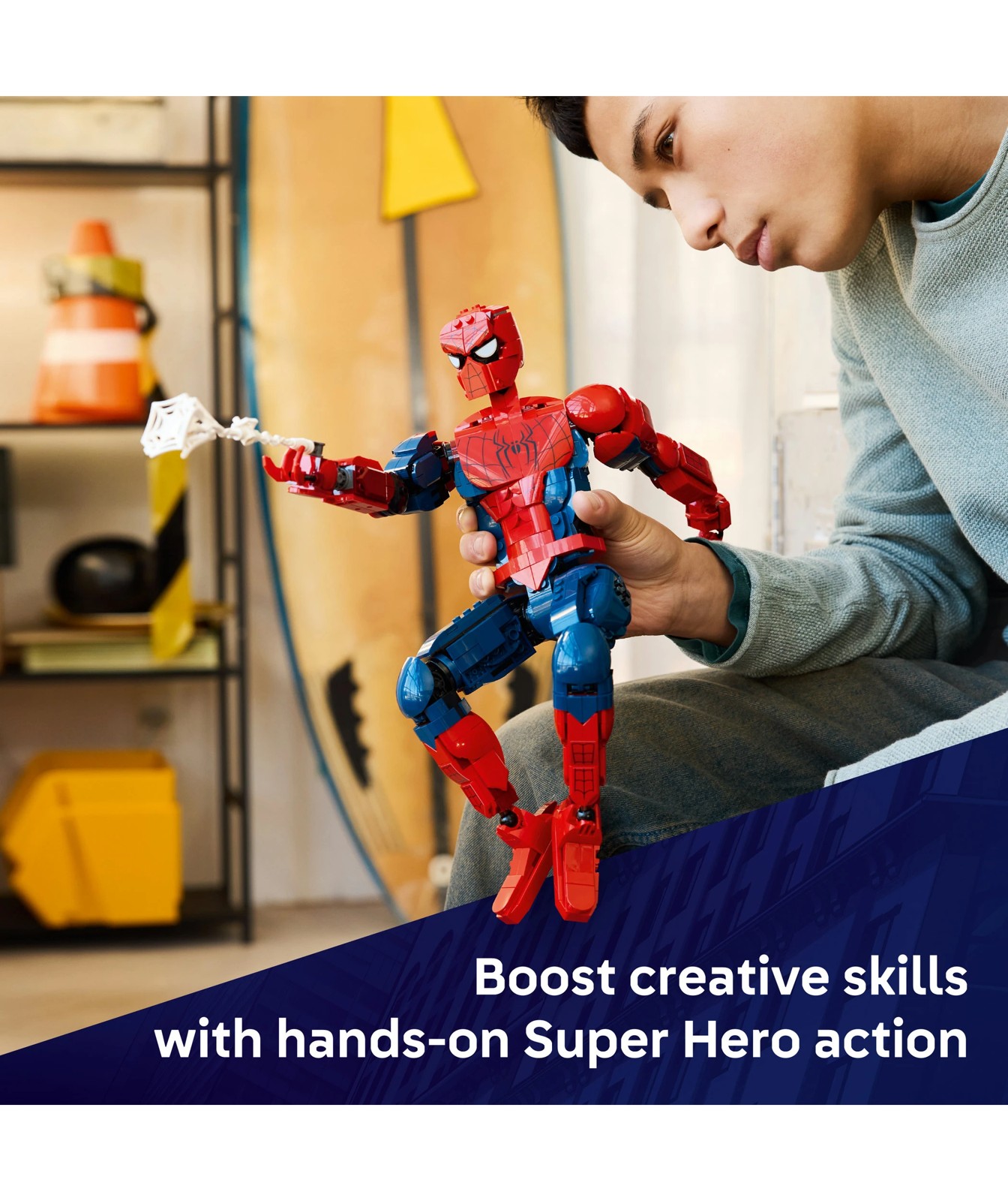LEGO® Super Heroes Marvel Spider-Man Hero Figure 76346 4 of 5