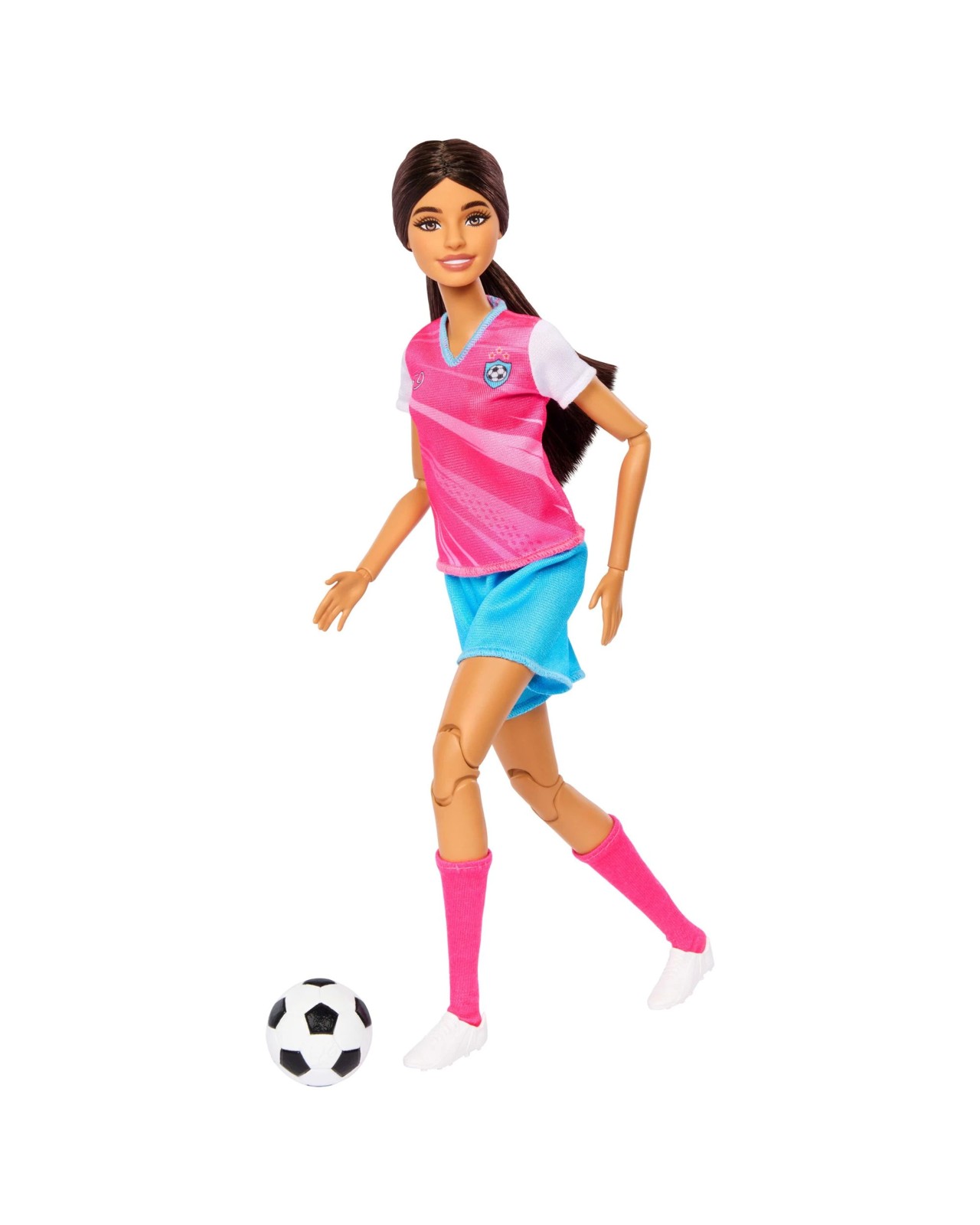 Barbie Team Barbie Roll & Reveal Soccer Player Doll and Accessories 5 of 5