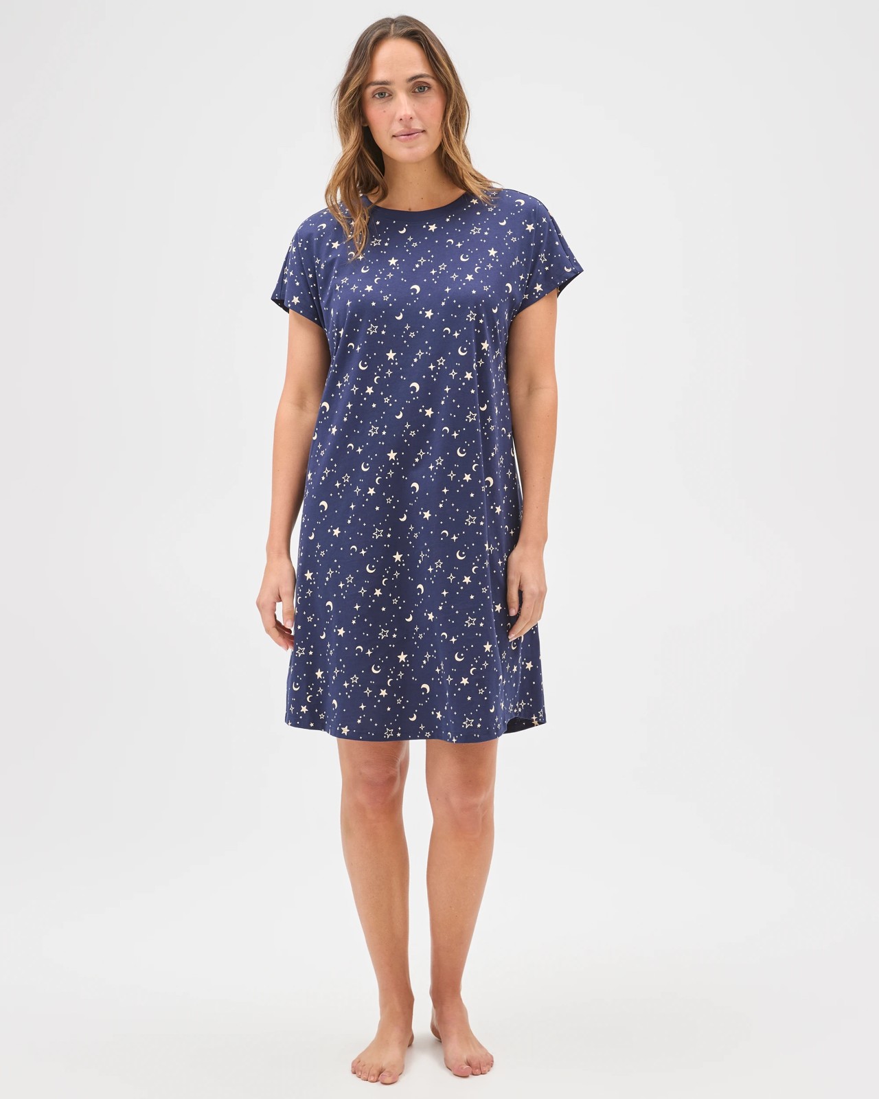Australian Cotton T-Shirt Nightie - Stargazer 4 of 5
