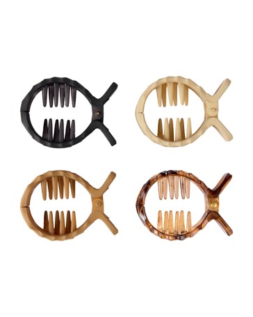 OXX Haircare 4 Piece Ponytail Claw Hair Clips