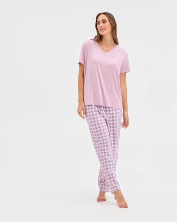 Australian Cotton 7/8 Length Sleep Pyjama Pants