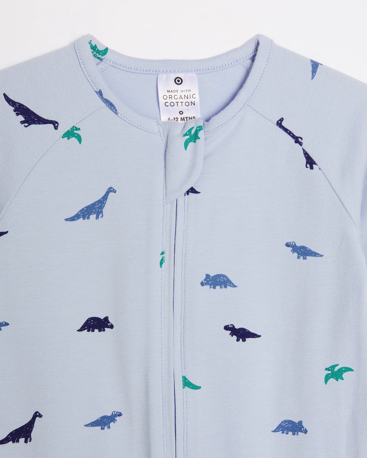 Baby Organic Cotton Print Zip Coverall 6 of 6