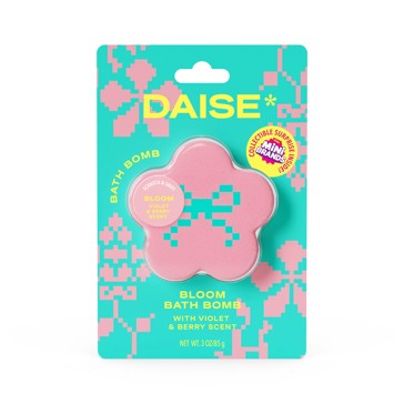 DAISE Bloom Bath Bomb 85g - Violet and Berry Scent