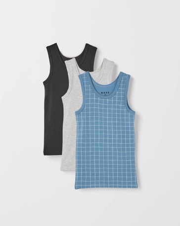 Maxx Bamboo 3 Pack Boys Vest