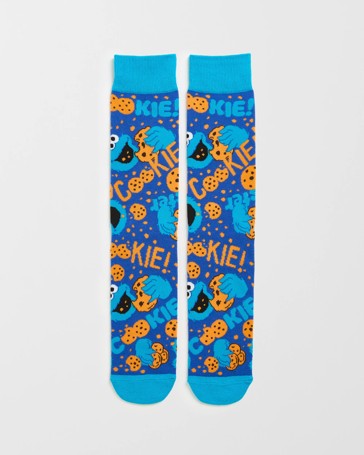 Swag Sesame Street Cookie Monster Crew Socks