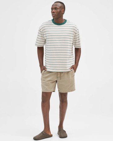 Commons Australian Cotton Stripe T-Shirt