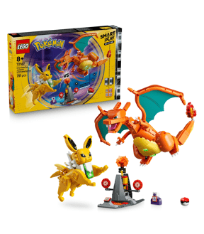 Pre-Order LEGO® Pokemon SMART Play: Charizard vs. Jolteon Ultimate Battle 72167