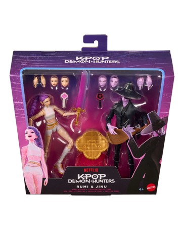 KPop Demon Hunters Rumi & Jinu Final Battle Action Figure Set