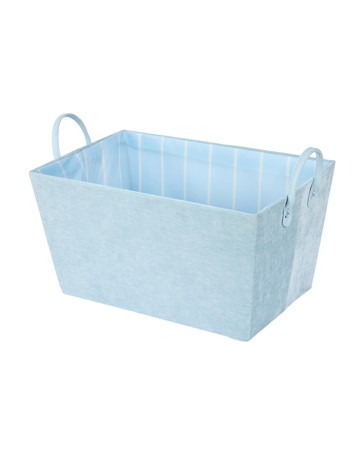 Anko Tapered Chenille Basket - Blue