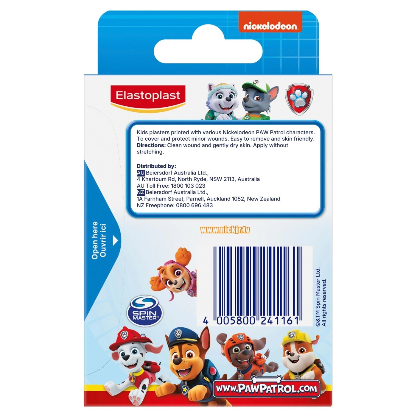 20 Piece Elastoplast PAW Patrol Plasters 2 of 5