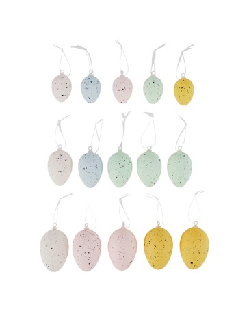 Anko 15 Pack Hanging Speckled Eggs