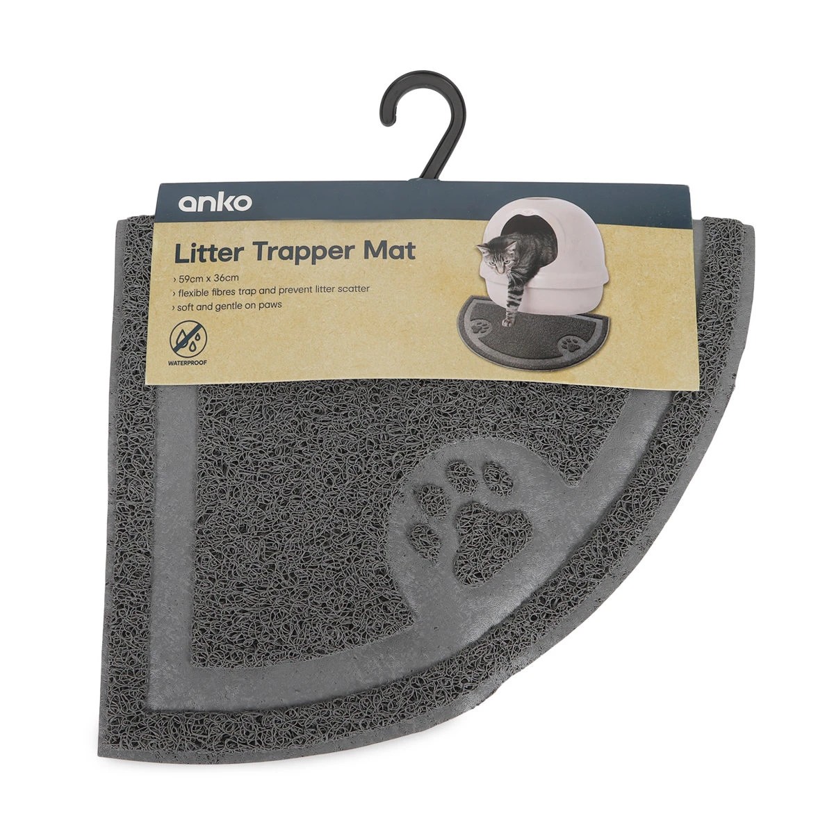 PAWISE, Cat Litter Trapping Mat