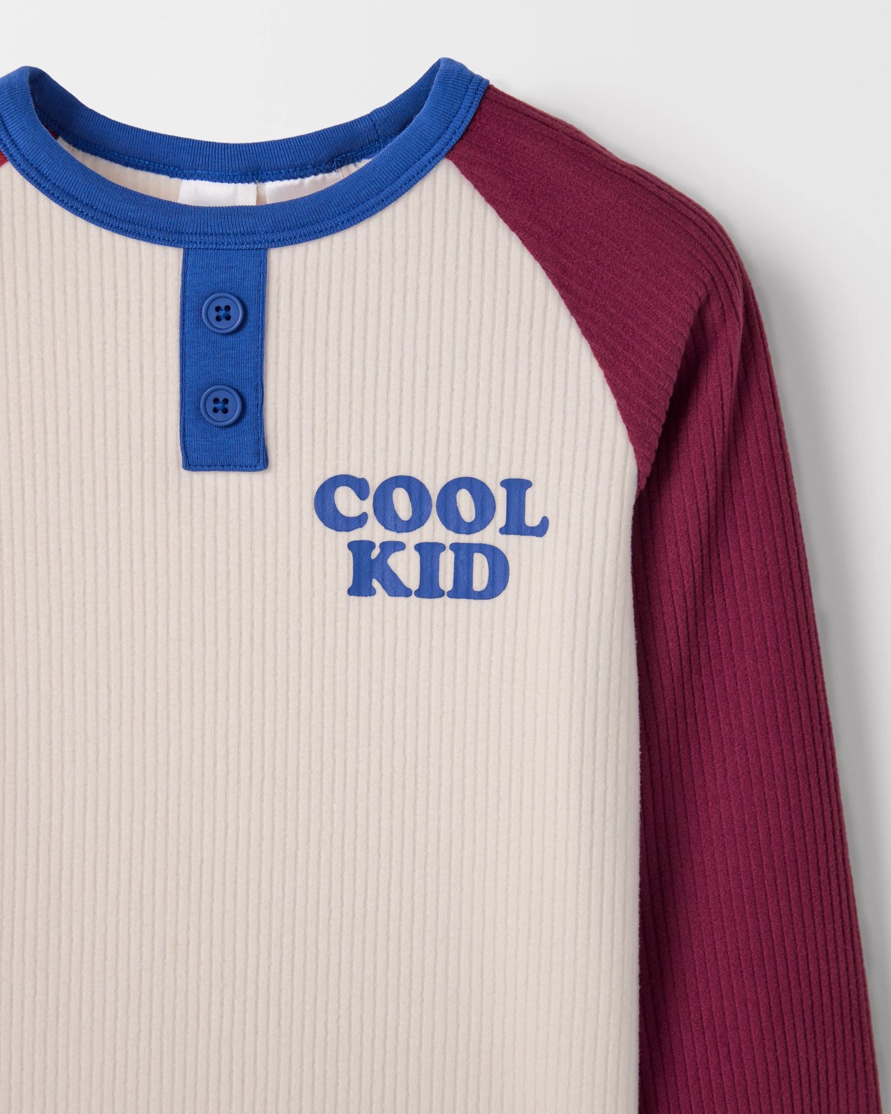 Younger Boys Ribbed Knit Pyjama Set 2 of 4