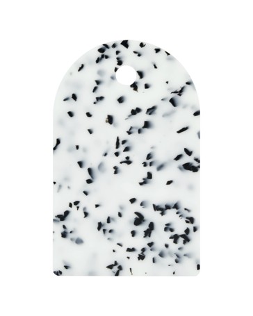 Anko Arch Chopping Board - White and Black