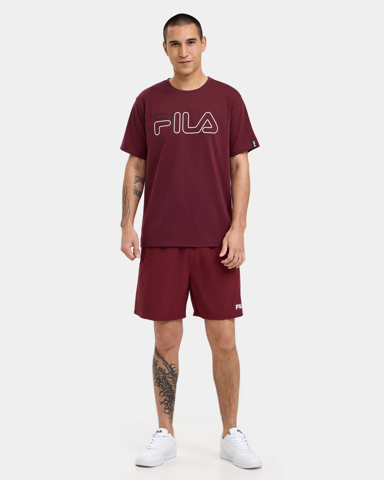 Fila Core Logo T-Shirt - Chocolate Truffle 2 of 5
