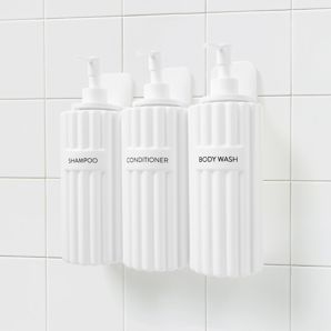 Set of 3 Refillable Bottles - Anko