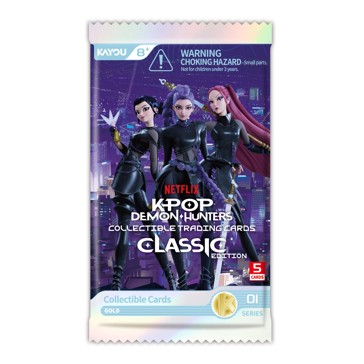 KPop Demon Hunters Collectible Trading Card Classic Edition 01 Gold Series