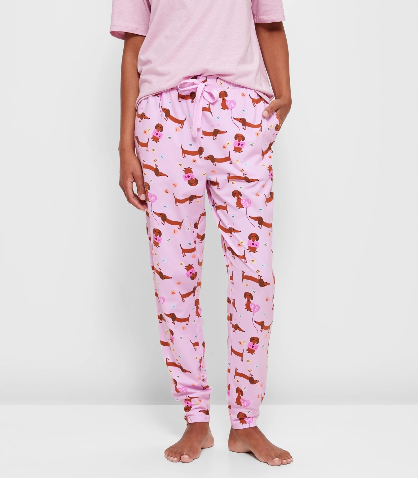 Jogger Pyjama Pants - Love Pooches
