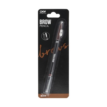 Brow Pencil, Medium Brown - OXX Cosmetics