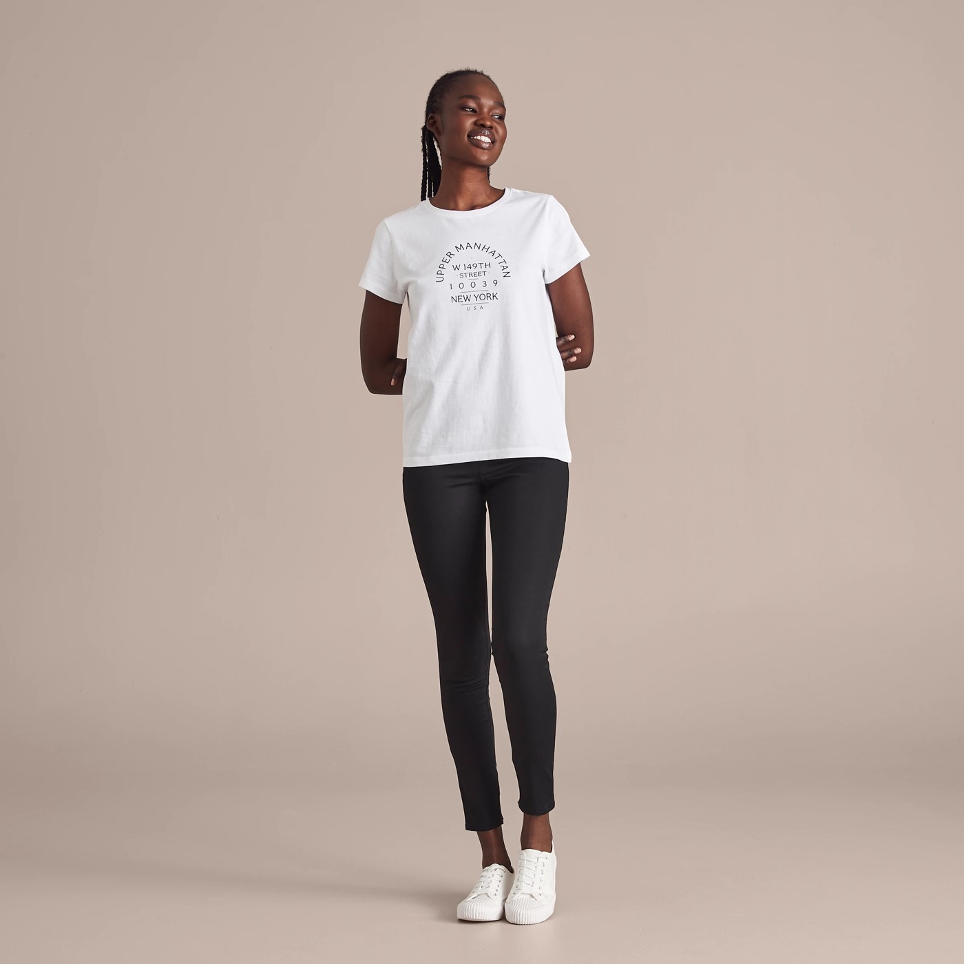 Printed Fitted Crew T-Shirt 6 of 6