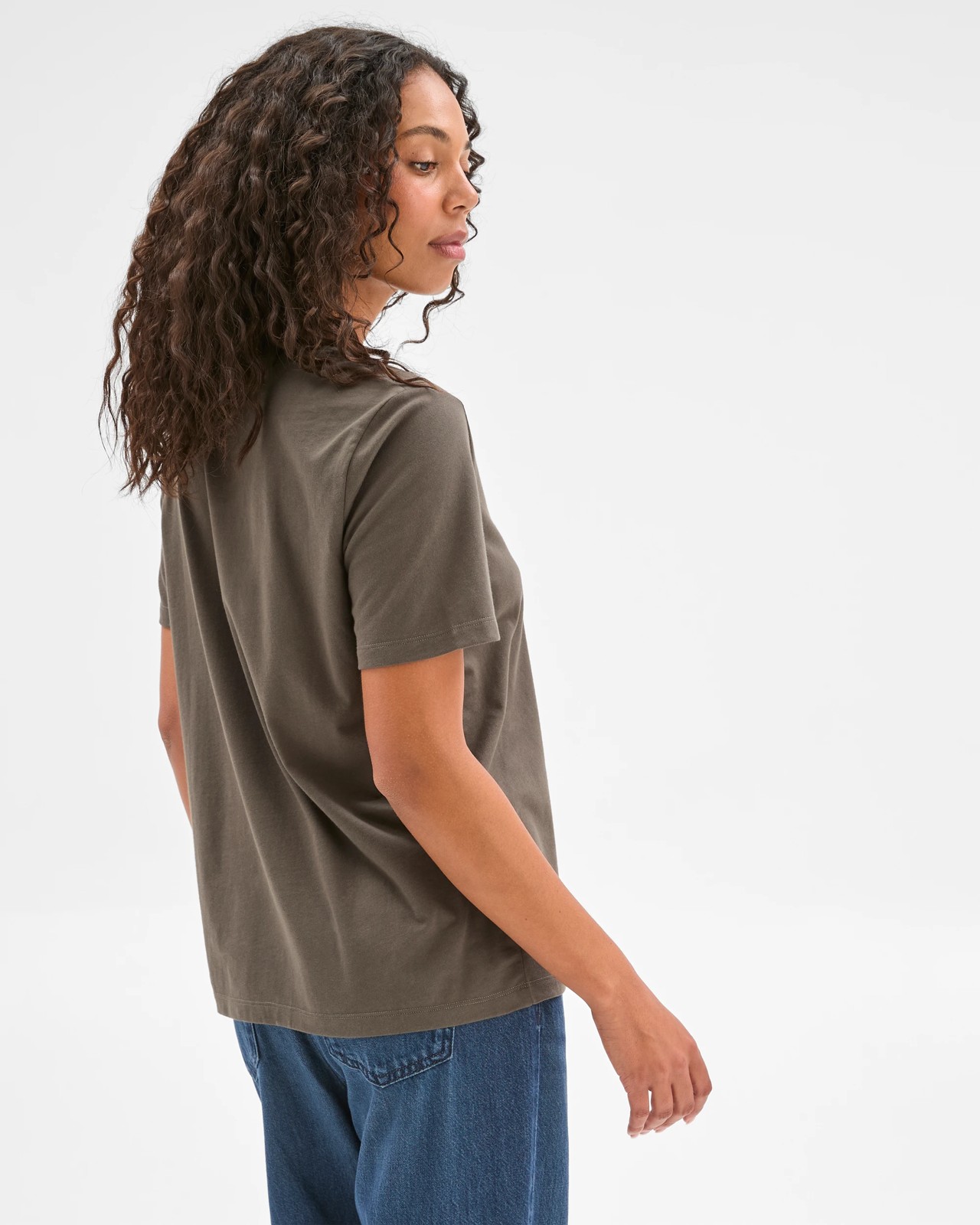Australian Cotton Classic T-Shirt - Oregano 6 of 6