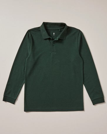 Long Sleeve Polo Top