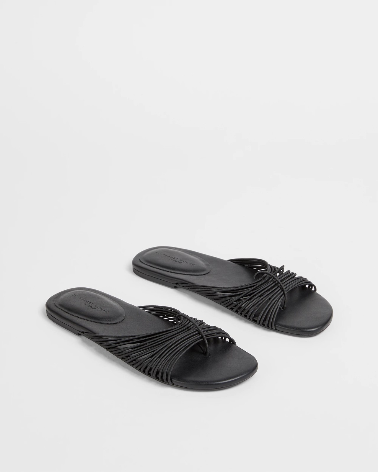 Barely There Elastic Straps Sandals 2 of 3