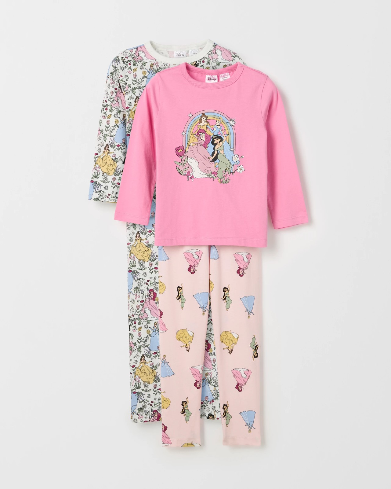 Disney Princess Australian Cotton Younger Girls Pyjama Set 5 of 6