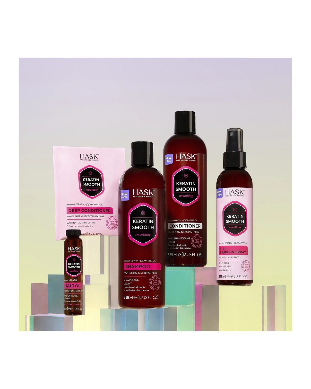 HASK Keratin Protein Smoothing Conditioner - 355ml 3 of 6