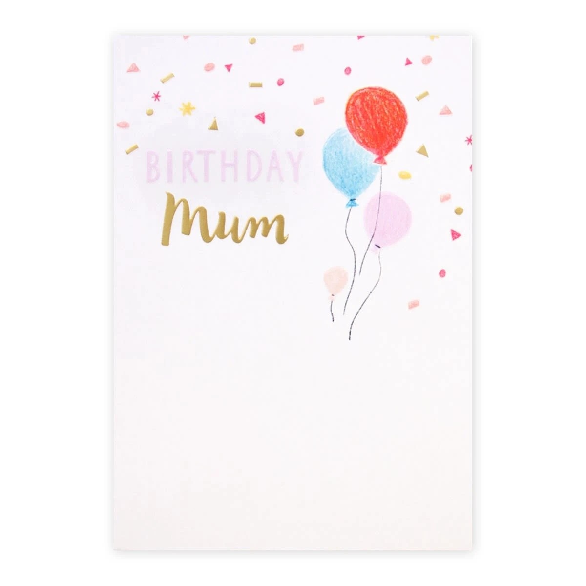 Connections from Hallmark Birthday Card For Mum - Balloons & Confetti 2 of 2
