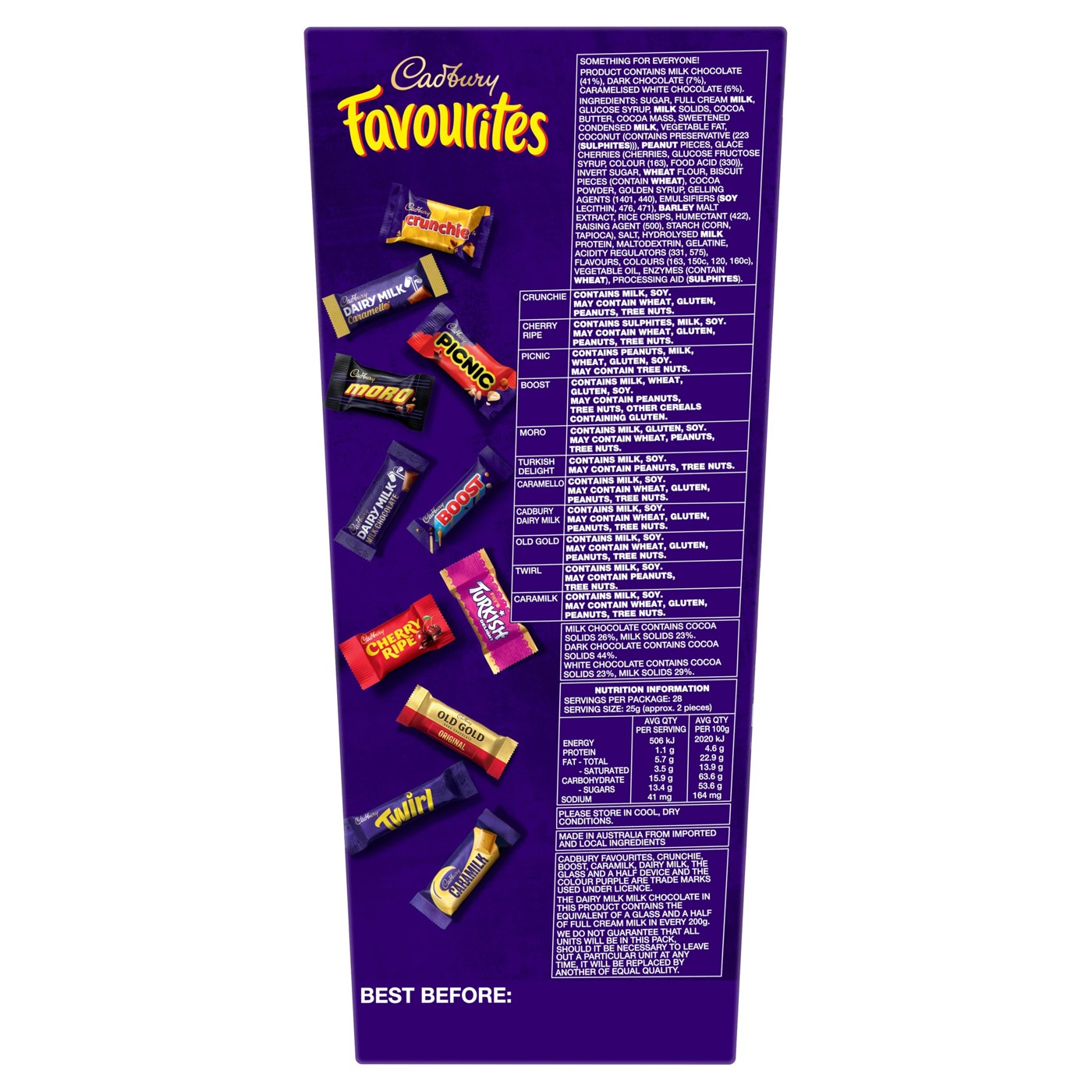 Cadbury Favourites 700g 3 of 5