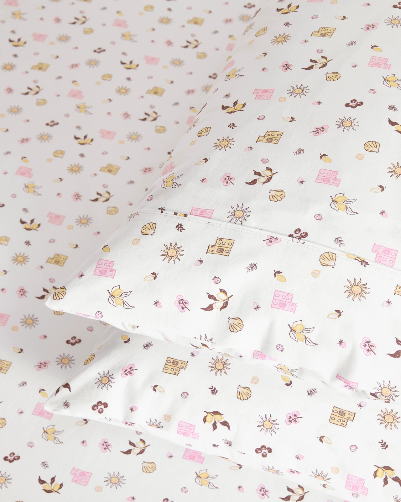 Casa Printed Australian Cotton Mix & Match Fitted Sheet 3 of 3