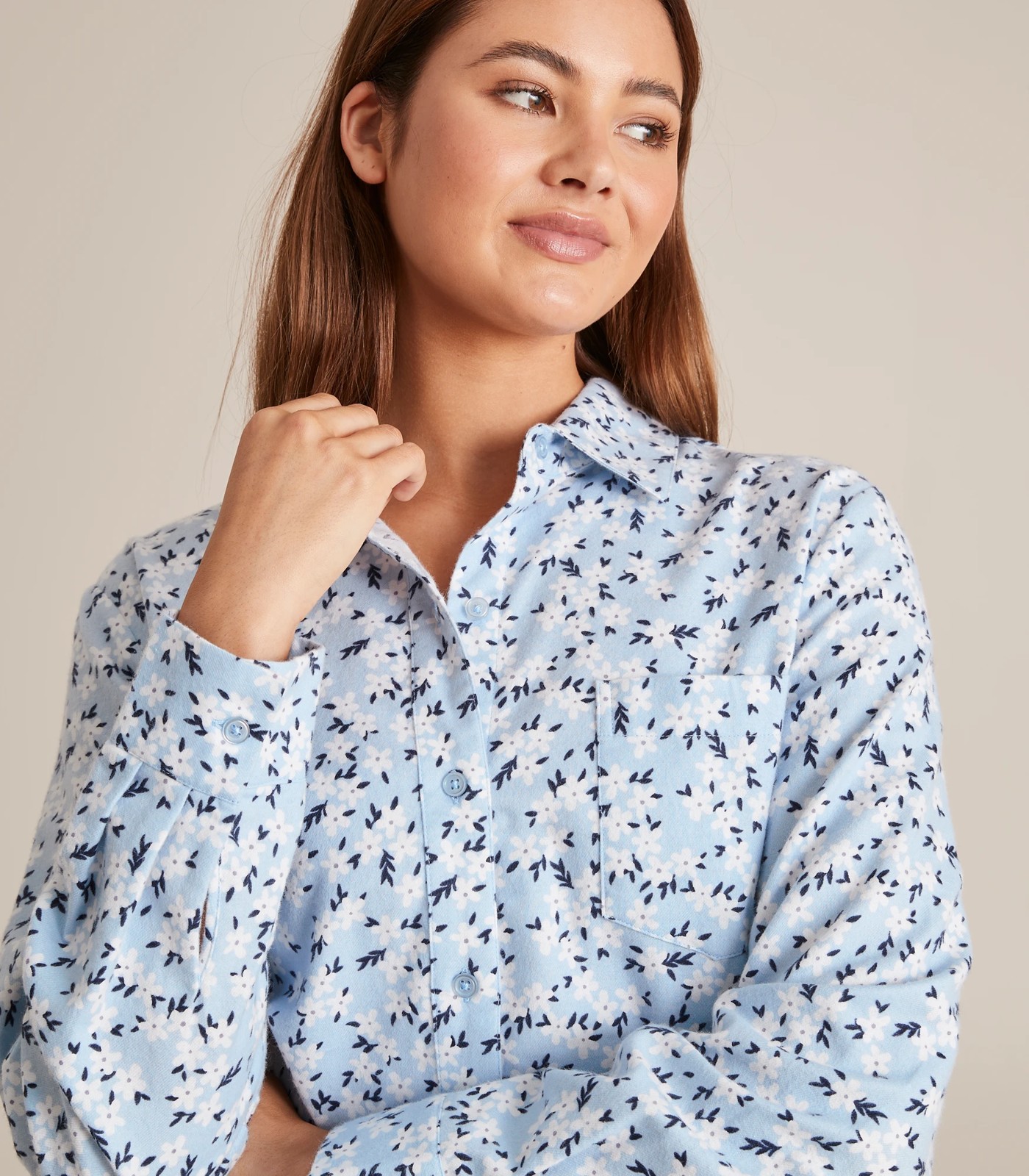 Lily Loves Flannelette Sleep Shirt 3 of 6