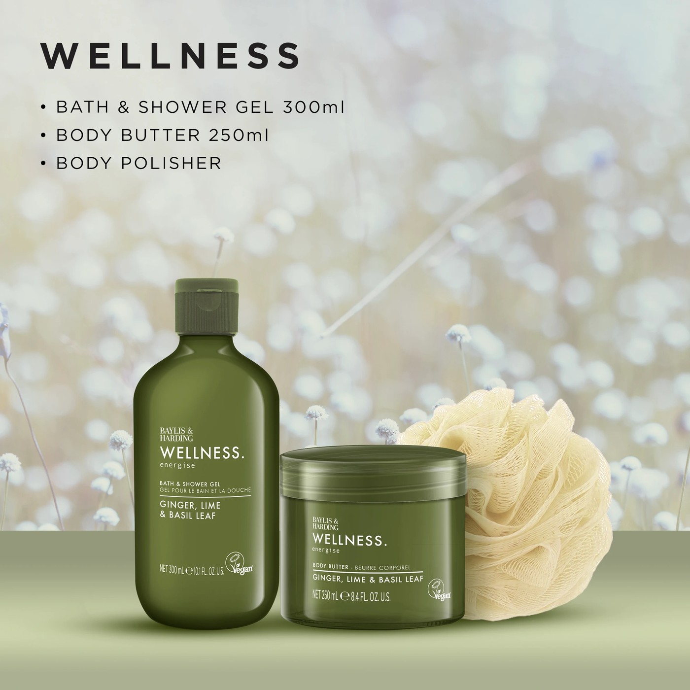 Baylis & Harding 3 Pack Wellness Restore & Unwind Hamper Gift Set 4 of 4