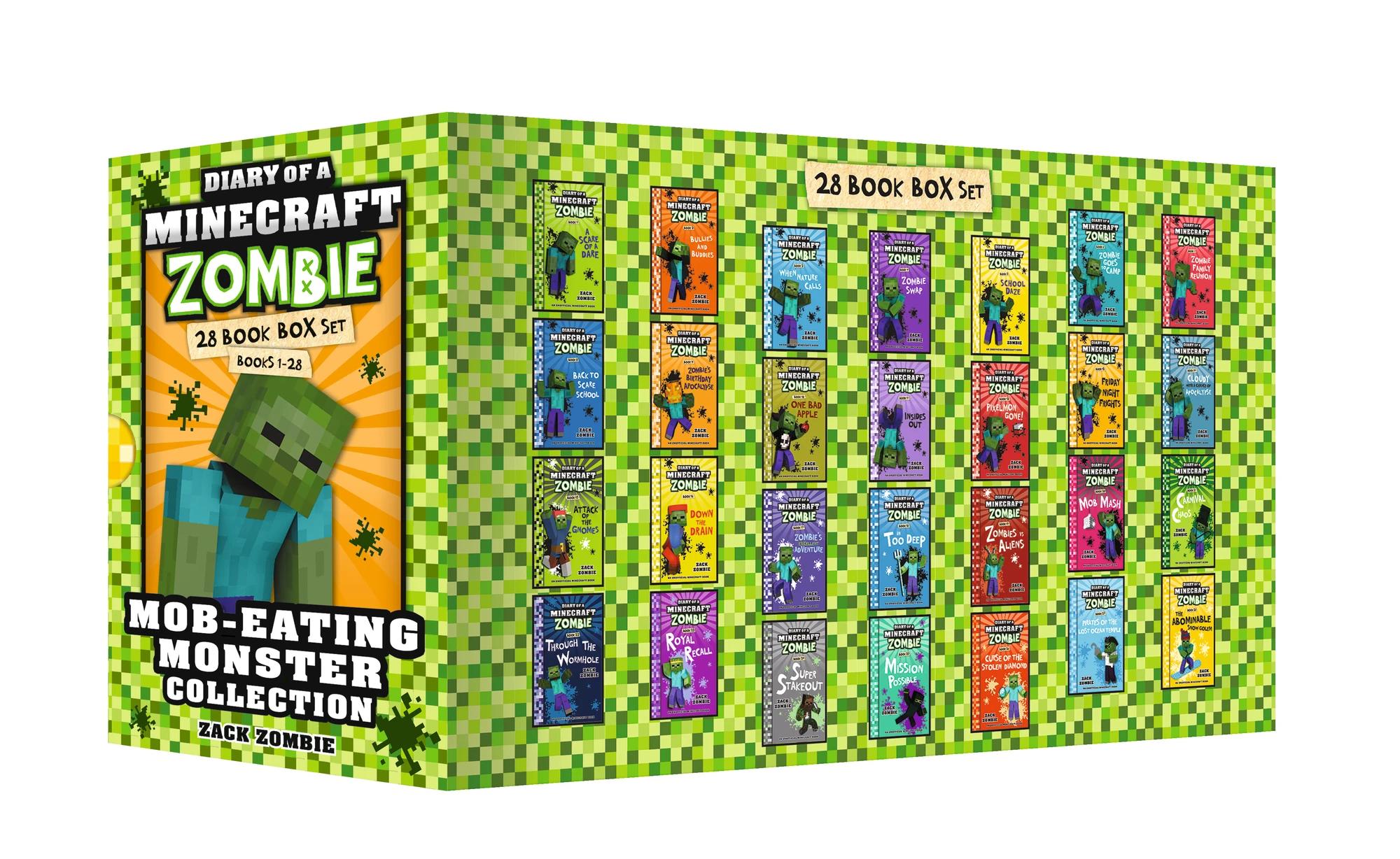 Diary Of A Minecraft Zombie 1-28 Box Set - Zack Zombie | Target