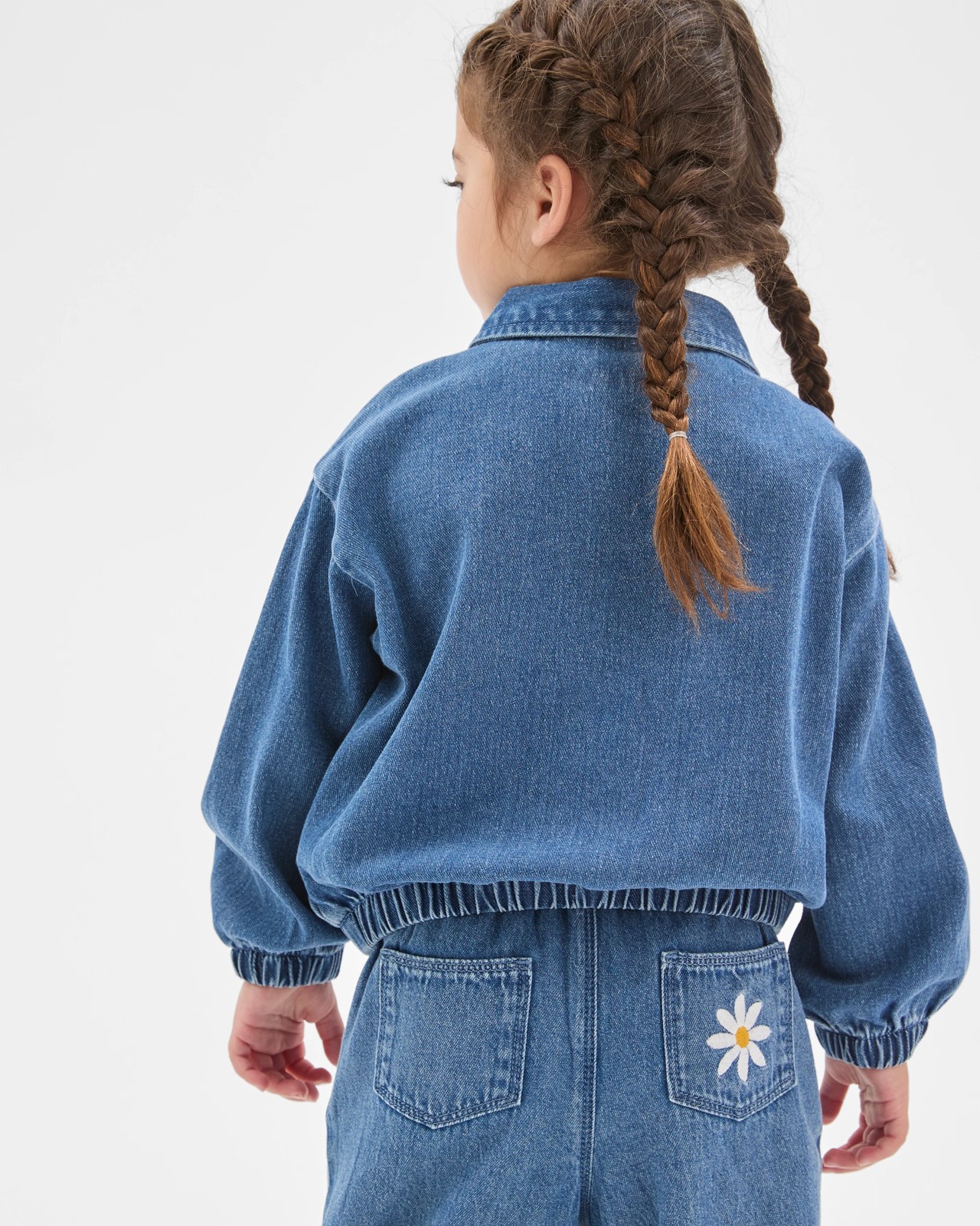 Embroidered Denim Jacket 4 of 6