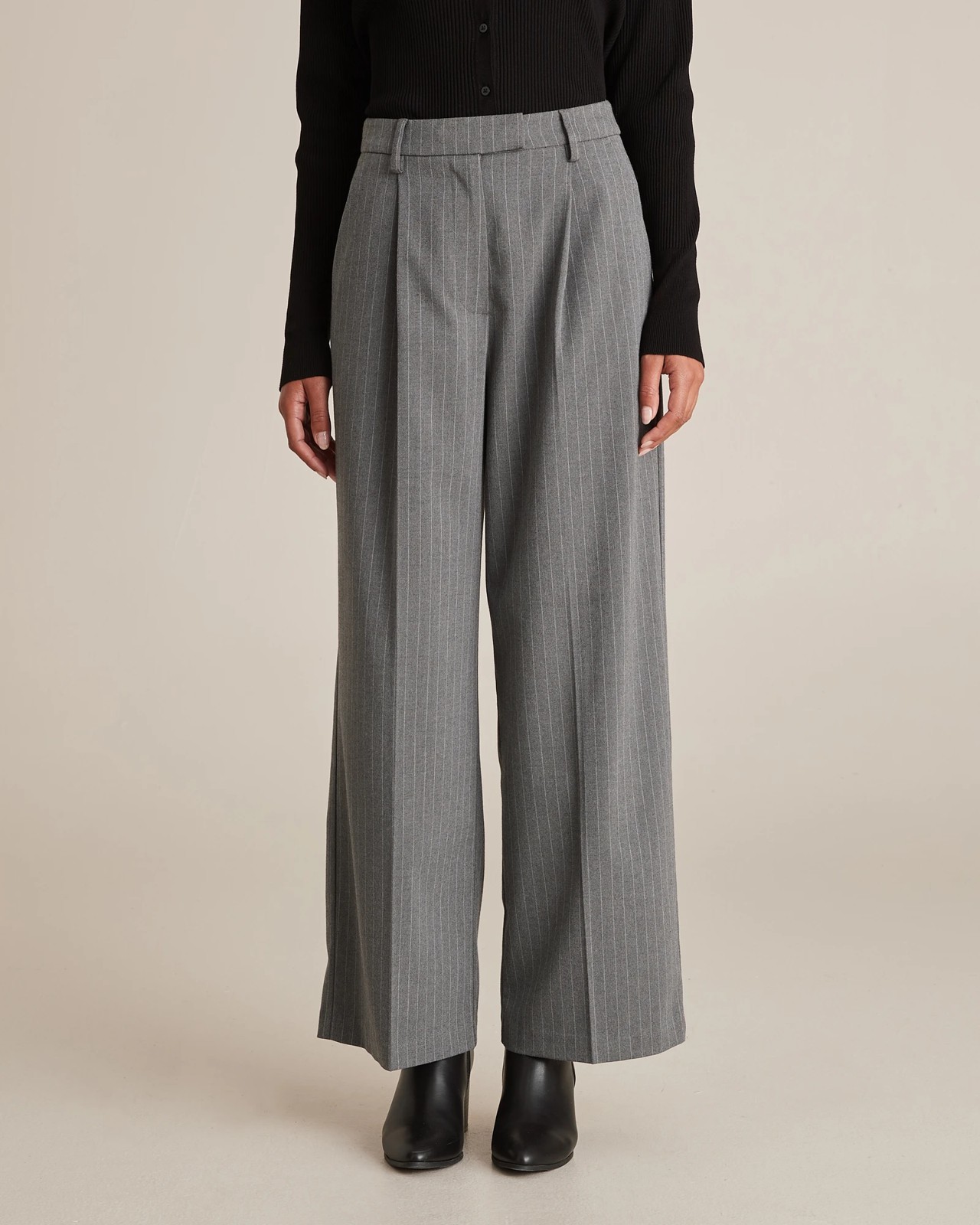 Preview Pinstripe Wide Leg Pants | Target Australia