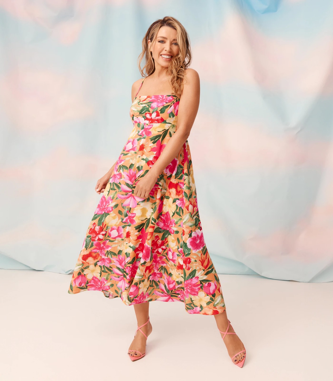 midi tea dress australia