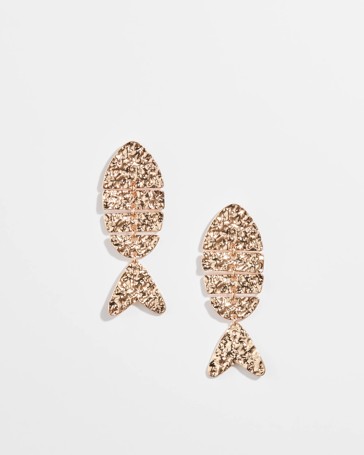 Sardine Statement Drop Earrings