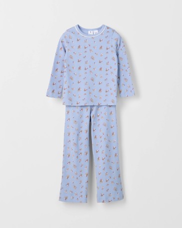 Australian Cotton Younger Girls Waffle Knit Pyjama Set
