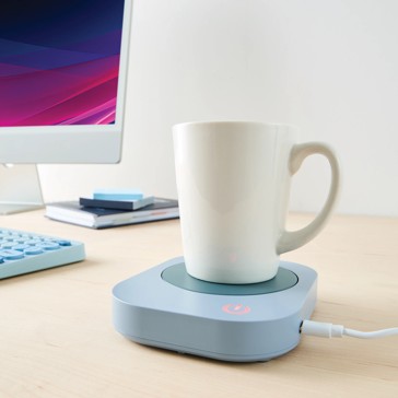 Desktop Mug Warmer, Blue - Anko