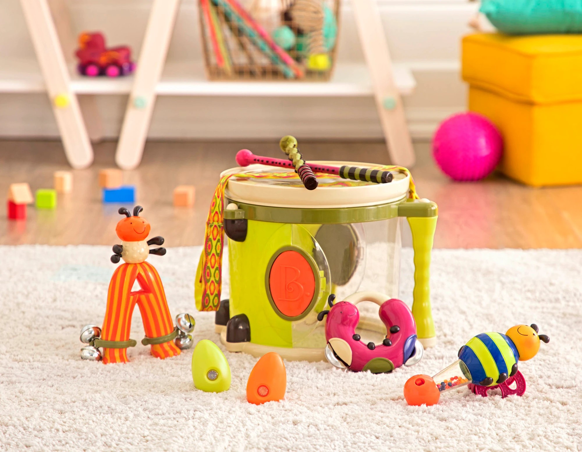 Children's Drum Playset  Lenoxx Electronics Australia