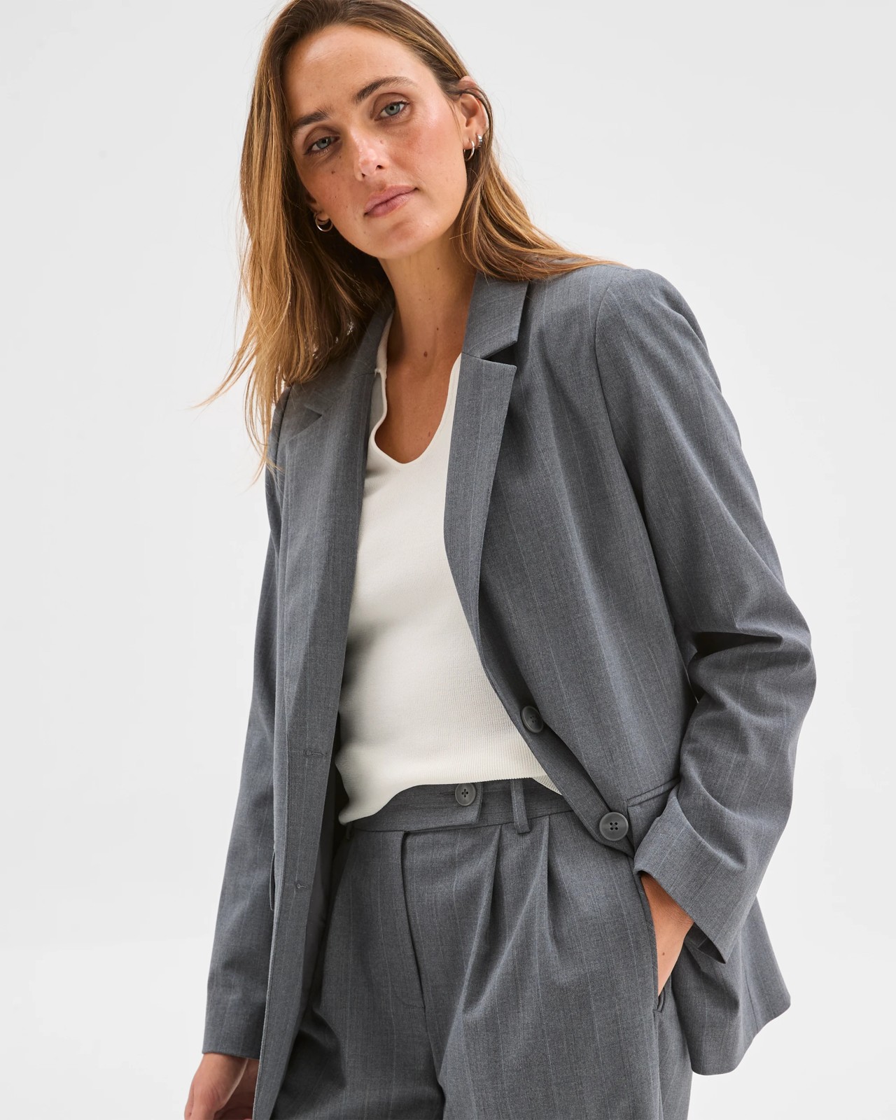 Preview Single Breasted Tailored Blazer 4 of 6
