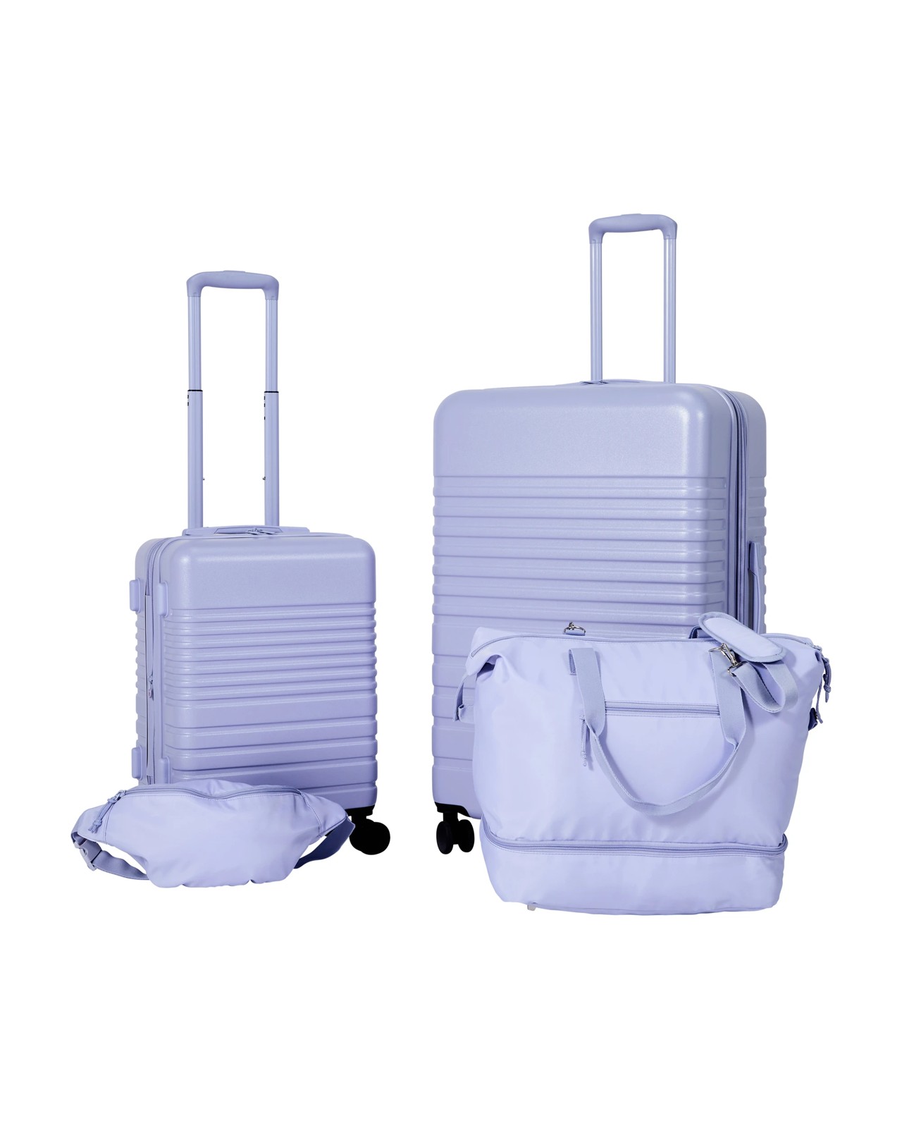 Anko 4 Piece Luggage Set - Lilac 2 of 5
