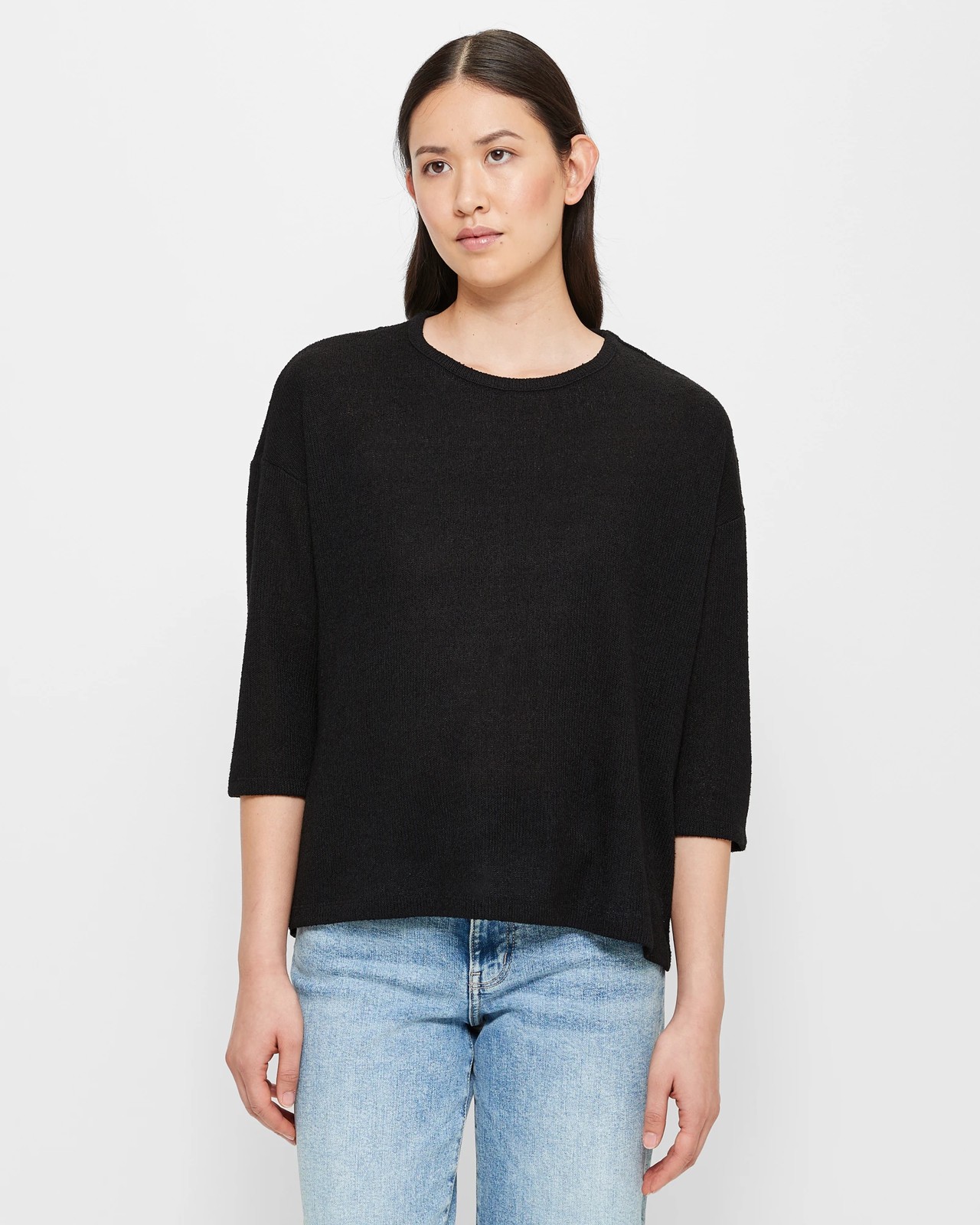 Dolman Sleeve Knit Top