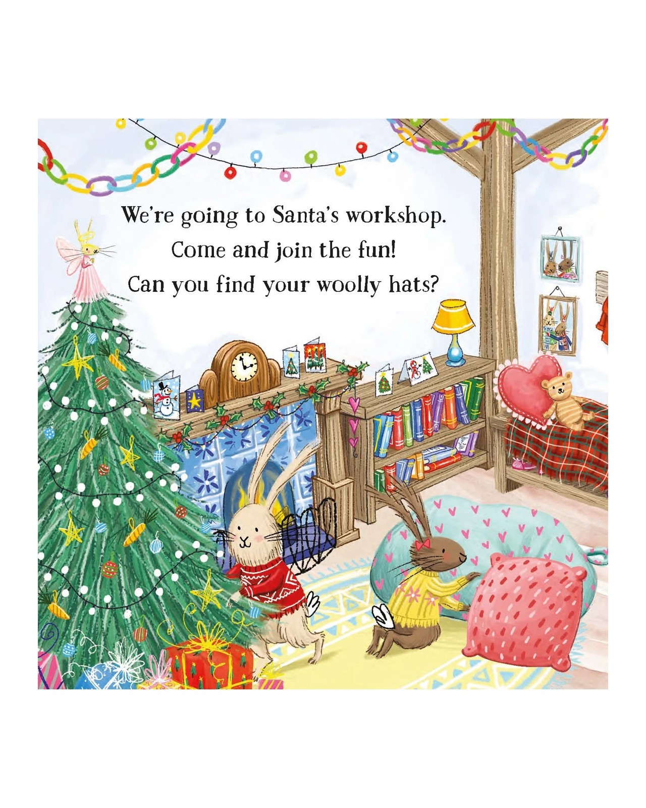 We're Going to Santa's Workshop: A Christmas Lift-the-Flap Adventure by Martha Mumford - Book 2 of 5