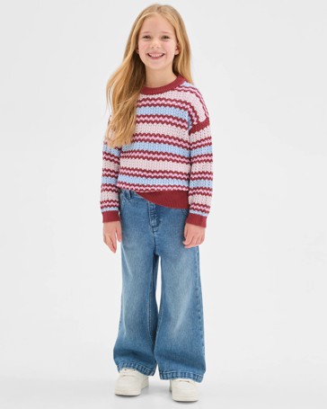 Australian Cotton Long Sleeve Knit Jumper