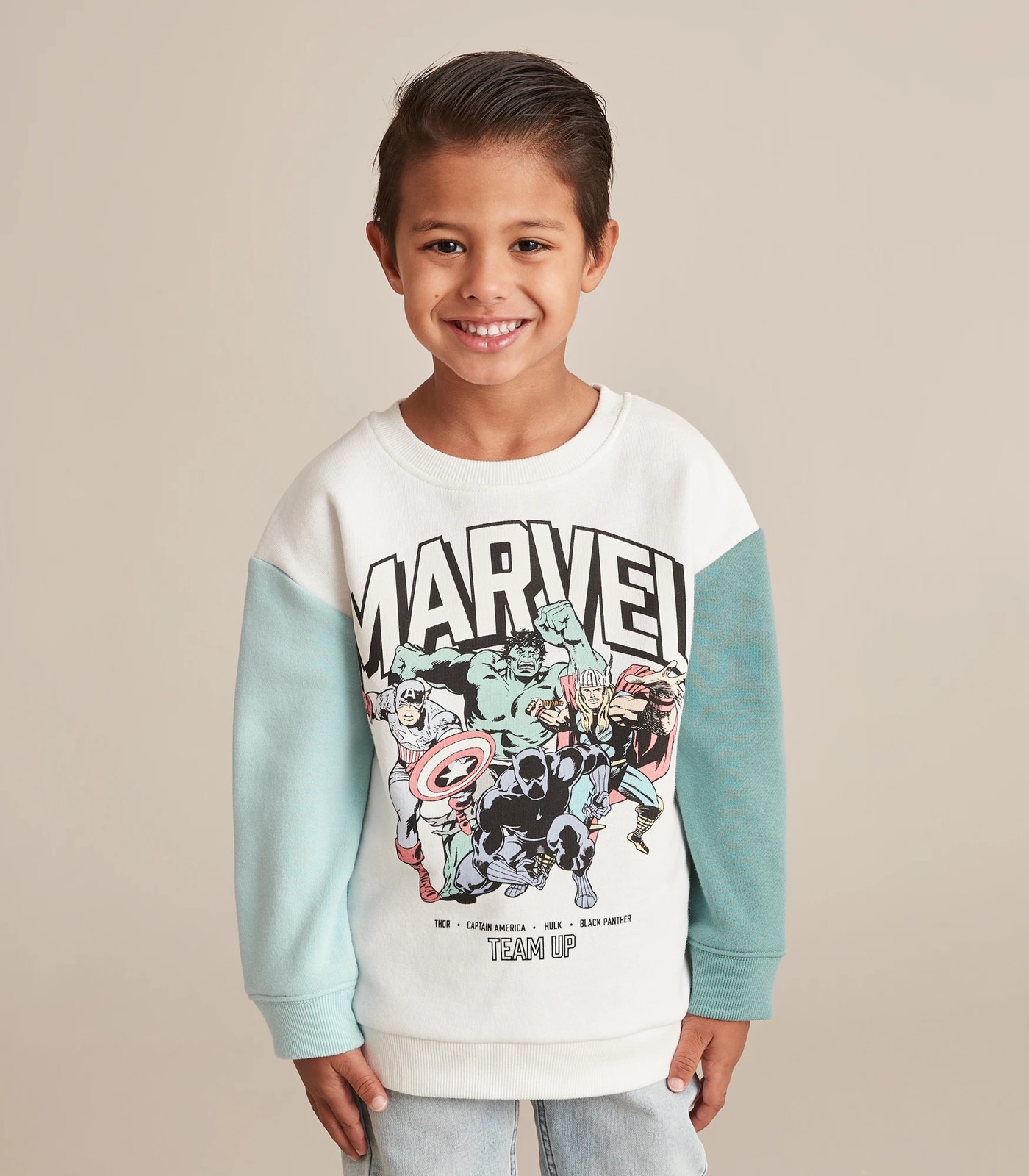 Marvel jumper boys hotsell