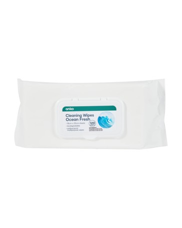 Anko 120 Pack Cleaning Wipes, Fresh