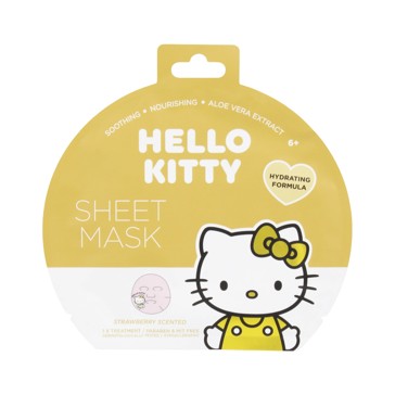 Halloween Hello Kitty Face Sheet Mask - Strawberry Scented